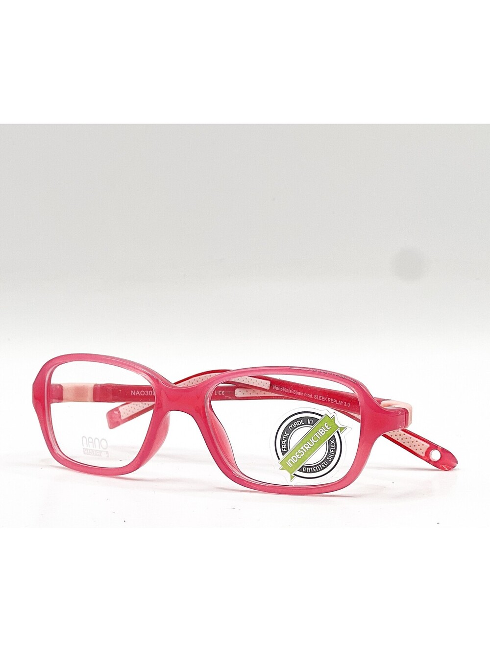 Nano Vista Sleek Replay 3.0 Pink Authentic Eyeglasses 44-13-120